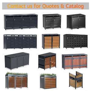 ถังขยะแบบมีล้อสามล้อขนาดใหญ่สำหรับสว<span class=keywords><strong>น</strong></span> ถังขยะเหล็กชุบสังกะสีสำหรับจัดเก็บขยะใ<span class=keywords><strong>น</strong></span>สว<span class=keywords><strong>น</strong></span> - Product Image 6