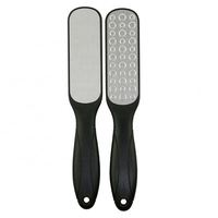 Outils en acier inoxydable écologique Double face pour enlever les peaux mortes, râpe à pied avec poignée en plastique, lime, callosange, nouveau,