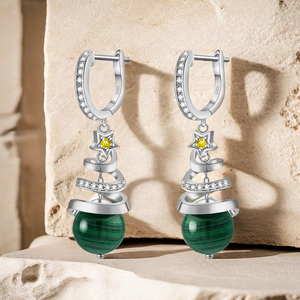 Handmade S925 Silver <b>Crystal</b> Pendant with Fashion Jewelry Sets Christmas Gifts for Women and Girls - Product Image 3