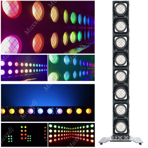 Muxxdj Wasserdichte Beleuchtung Neue Wasserdichte IP65 Blinder <span class=keywords><strong>2</strong></span>-Augen RGBAW COB Publikumsbeleuchtung Bühnenlicht - Product Image 5