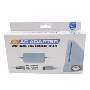 Adaptador de Corriente de 100-240V CC a 12V 3.7A, Cargador con Enchufe Europeo, Americano y Británico para Consola de Juegos <span class=keywords><strong>Nintendo</strong></span> Wii - Product Image 4