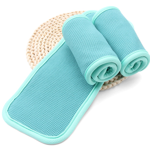 <span class=keywords><strong>Insert</strong></span> de <span class=keywords><strong>couche</strong></span> <span class=keywords><strong>lavable</strong></span> en coton de bambou gaufré absorbant à 4 couches pour bébé, doublure de <span class=keywords><strong>couche</strong></span> réutilisable - Product Image 2