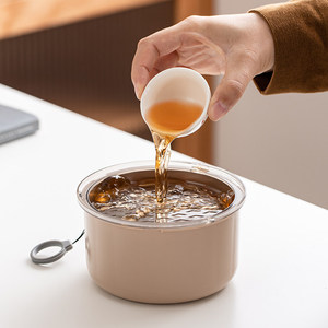 ชุดน้ำชาพกพาสำหรับเดินทาง ลายม้า ปีนักษัตร เหมาะสำหรับใช้ในรถยนต์ ชามมีฝาปิด ถ้วยชาเซรามิก ถ้วยสำหรับแขก ชุดกาน้ำชาหนึ่งใบ ถ้วยสามใบ - Product Image 4