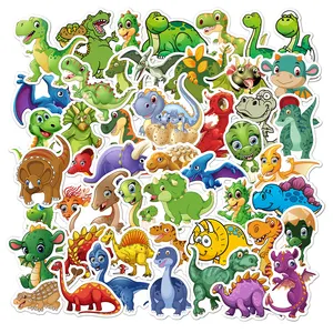 50pcs Cute Cartoon Dragon Aufkleber Etikett für Kinder Geschenk Spielzeug Notebook Gepäck Papier Aufkleber Vinyl Aufkleber Cartoon