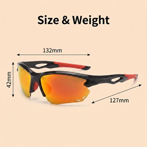 Gafas de Sol Deportivas con Protección Ultravioleta - Gafas Deportivas de Estilo Idéntico para <span class=keywords><strong>Hombre</strong></span> y Mujer - <span class=keywords><strong>Lentes</strong></span> Anti-Reflejantes - Product Image 6