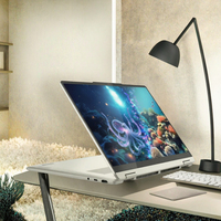 Ordinateur portable fin avec clavier rétroéclairé 2 en 1, ordinateur portable 11,6 pouces, Windows 11, netbook, 8 Go de RAM, 256 Go de SSD, ordinateur portable Yoga