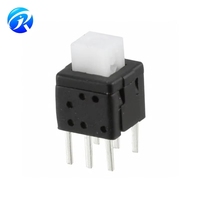 BOM List Supporting PS-2214-L NS PA Push Button Switch DPDT On-On Standard Through Hole PS-2214-L-NS-PA Square Button Natural