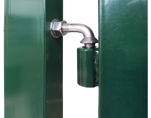 Porte de jardin en métal à aile unique de tuyau rond de type Europe pour l'<span class=keywords><strong>entrée</strong></span> de jardin à la maison - Product Image 3