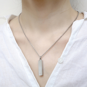Kalung Kubus Penyimpan Abu Kremasi Pria, Liontin Urn, Perhiasan Kenangan Kristal - Product Image 4