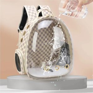 Capsule Transparent Outdoor Portable Pet Travel Transport Pet Carries <b>Tote</b> Backpack Large Capacity Sturdy Pet Carries <b>Bag</b> - Product Image 1