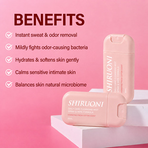 <span class=keywords><strong>Spray</strong></span> detergente intimo delicato naturale prebiotico all'acido lattico a marchio privato, senza risciacquo, pH bilanciato, rinfrescante - Product Image 4