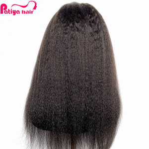 Productos con Descuento, Peluca Vietnamita Lisa y Rizada sin Pegamento, 13x4 con Frente de Encaje, Cabello Humano Natural para Mujeres Negras - Product Image 4