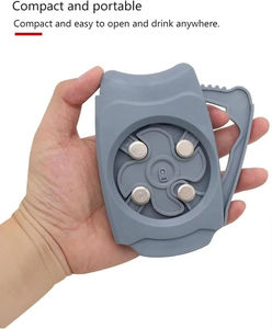 Ouvre-boîte et coupe-capsule manuel en plastique multifonctionnel pour boissons et bouteilles - Product Image 4