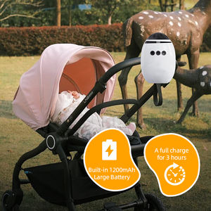 جهاز هزاز عربة الروك: يجمع بين الاهتزاز والضوضاء البيضاء وموسيقى البلوتوث لتهدئة الطفل في عربات التي تجرها الدواب - Product Image 2