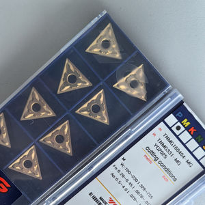 Outils de tournage triangulaires YG2025 TNMG160404-MG Inserts en carbure de coupe CNC pour l'usinage de pièces en acier OEM pris en charge HRC 45-60 - Product Image 5