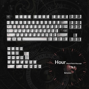 Petit ensemble complet de 112 touches, touches métalliques personnalisées, <span class=keywords><strong>clavier</strong></span> <span class=keywords><strong>mécanique</strong></span> rétro pour PC, touches métalliques - Product Image 4