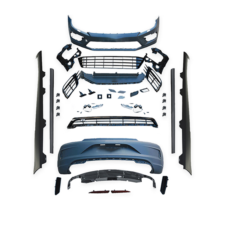 Автомобильные системы кузова, передние Автомобильные бамперы, автомобильная решетка, боковая юбка, задний автомобильный бампер, задний диффузор, комплект кузова автомобиля для VW Scirocco R line