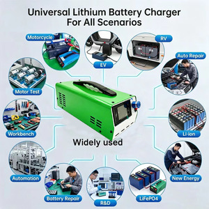Fuente de Alimentación de 1200W, 12V 30V 48V <span class=keywords><strong>72V</strong></span> 135V 20A 30A 40A 80A, Cargador Inteligente con Corriente y Voltaje Ajustables para Baterías de Iones de Litio y Lifepo4 - Product Image 4