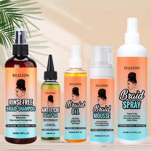 Tùy Chỉnh Bện Sản Phẩm Bện Gel Rửa Sống-Miễn Phí Tóc Phun Khô Dầu Gội Đầu Chống Ngứa Da Đầu Dầu Tạo Bọt Mousse Bện Dầu Sheen Phun - Product Image 3