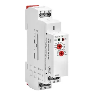 SiRON Y20 series Cost-effective single function electricity and disconnect delay ac/dc 12-240v optional time relay