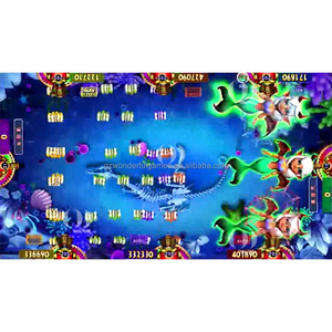 Mesin Game Meja Ikan FISHMAN CLUB <span class=keywords><strong>2</strong></span> GOLDEN MOUSE Fisherman Club No Mermaid Bomb Arcade Shooting Fish Game Host Accessories - Product Image 4