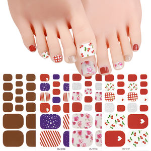 Autocollants pour ongles en métal 3D Zhengxiang, nouveau design, couleurs CMYK, <span class=keywords><strong>vernis</strong></span> UV, découpe à la presse, 22 bandes - Product Image 1