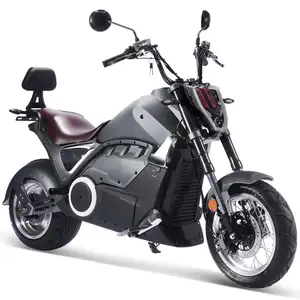 Scooter Eléctrico de litio para exteriores, moto de 72v, 30Ah, 2023 w, color gris, gran oferta, almacén en EE. UU., 3000