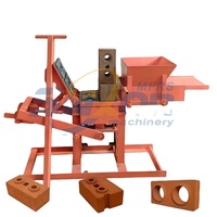 Machine à fabriquer de l'argile artisanale durable, écologique et économe en énergie, machine à former des briques d'argile, des briques de terre et des blocs