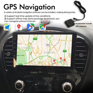 Radio de Coche 2Din con Android 13, 128GB, Voz AI, GPS, Navegación, para Nissan Juke YF15 2010-2014, Reproductor Multimedia de Video, CarPlay, Estéreo - Product Image 5