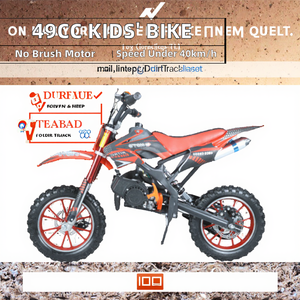 Motocicleta de Gasolina de 2 Tiempos y 49 cc para Niños AY A827 con Motor sin Escobillas, Velocidad Máxima <40 km/h para Niños de 10 Años - Product Image 2