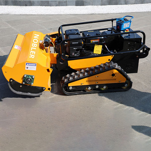 Draadloze op afstand bestuurbare multifunctionele all-terrain tank grasmaaier met rubberen rupsbanden, industriële kwaliteit, verstelbare hoogte - Product Image 1
