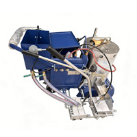 Machine de marquage routier vibratoire électrique intelligente à écran tactile 60 °   Enregistrement des données de la randonnée, construction durable, meilleur prix