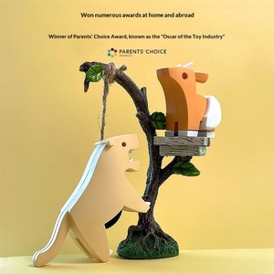 Juguete de Dinosaurio Original y Auténtico <span class=keywords><strong>Hafu</strong></span>, Modelo de Tiranosaurio Rex de ABS para Armar, Bloques de Construcción Magnéticos Educativos - Product Image 5