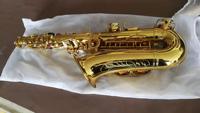 Quality Brass Head Alto Saxophone with Gold Lacquer Finish and Canvas Case