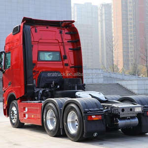 Nuovo Trattore Multifunzionale <span class=keywords><strong>a</strong></span> 10 Ruote 380 CV Diesel Automatico in Vendita Camion Pesante Shac 6*4 Prezzo Trattore Stradale - Product Image 5