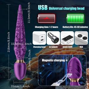 Produk dewasa tentakel gurita Dildo <span class=keywords><strong>Vibrator</strong></span> Juguetes seksual mainan seks wanita masturbator <span class=keywords><strong>Vibrator</strong></span> klitoris untuk wanita - Product Image 6