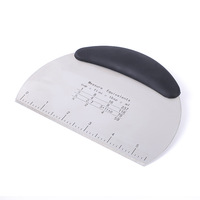 Coupe-pâte à pâtisserie avec poignée, en acier inoxydable, multi-usages, grattoir avec poignée à poignée, outils de cuisson de cuisine, 20 pièces