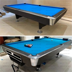 <span class=keywords><strong>Mesa</strong></span> de <span class=keywords><strong>Billar</strong></span> Americana de Madera Maciza con Estructura de Acero, 3 Piezas, Pizarra de 25 mm de Grosor, <span class=keywords><strong>Mesa</strong></span> de <span class=keywords><strong>Billar</strong></span> Tipo Americano de Nueve Bolas - Product Image 6