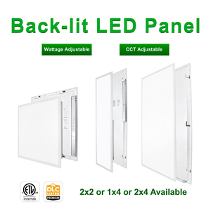 <span class=keywords><strong>Panel</strong></span> de Luz <span class=keywords><strong>LED</strong></span> Moderno de 5 Vatios y 3 Temperaturas de Color, Certificado ETL DLC, 2X2 1X4 2X4, para Oficina y Hospital, Montaje Empotrado o con Soporte, Retroiluminado, CRI>80, IP20 - Product Image 2