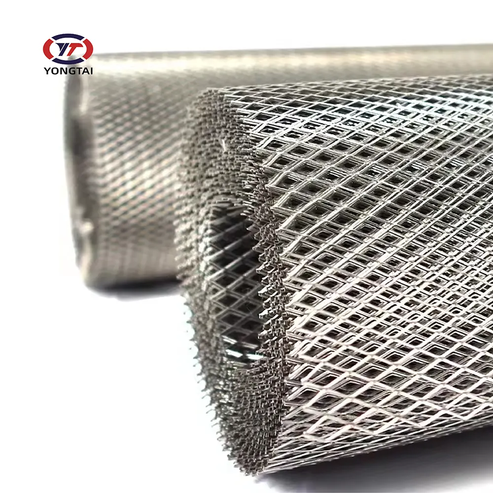 Aluminum Galvanized Stainless Steel expanded metal mesh thickness 0.02-4mm Expanded Metal Mesh for Industry and construction