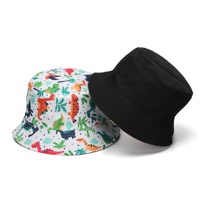 Cappello <span class=keywords><strong>da</strong></span> <span class=keywords><strong>Pescatore</strong></span> per Bambini a Righe con Animali Cartoon, Unisex, Primavera-Autunno, Simpatico Cappello <span class=keywords><strong>da</strong></span> Sole a Forma di Squalo, Traspirante in Poliestere - Product Image 4