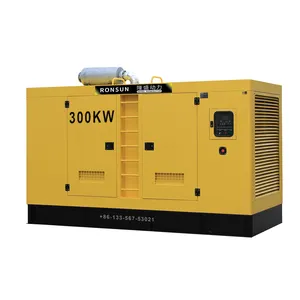 300 kw electric generator with new energy methanol engine 0 emission clean fuel green energy silent type genset