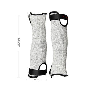 مائل مقاومة السلامة طعنات الأكمام النسيج دليل سكين الملابس قطع مقاومة المعصم حارس HPPE - Product Image 4
