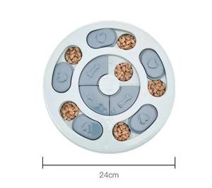 애완 동물 다기능 장난감 IQ 훈련 음식 퍼즐 먹는 접시 장난감 개 고양이 - Product Image 3