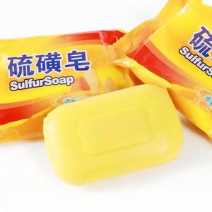 สบู่กำมะถันโลโก้สั่งทำ  สบู่ล้างหน้าขจัดคราบน้ำมันและสิ่งสกปรก  แชมพูขายส่ง  สบู่เหลวอาบน้ำ และสบู่ก้อน - Product Image 1