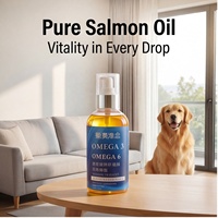Aceite de Pescado Líquido para el Cuidado de Mascotas con Fórmula Personalizada 50ml-1500ml, Suplemento para el Cuidado de la Piel y las Articulaciones para Perros y Gatos Adultos