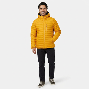 Vestes matelassées pour hommes à prix de gros, de haute qualité, séchage rapide, légères, vestes d'hiver pour hommes, service OEM, veste matelassée pour hommes - Product Image 1