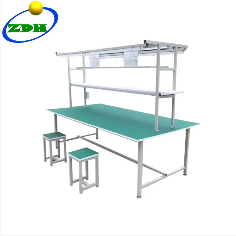 Kauçuk bant konveyör paslanmaz çelik PVC PU çalışma masası fabrika