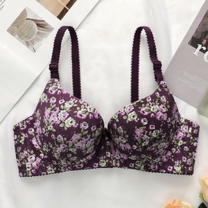 Tùy Chỉnh Bán Buôn Thiết Kế Thời Trang Hot Flower In Phụ Nữ Đồ Lót Chất Lượng Tốt Áo Ngực Cho Phụ Nữ Kích Thước 36 - Product Image 6