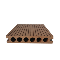 Terrasse extérieure en bois composite plastique WPC/revêtement de terrasse/planche de terrasse en bois dur massif